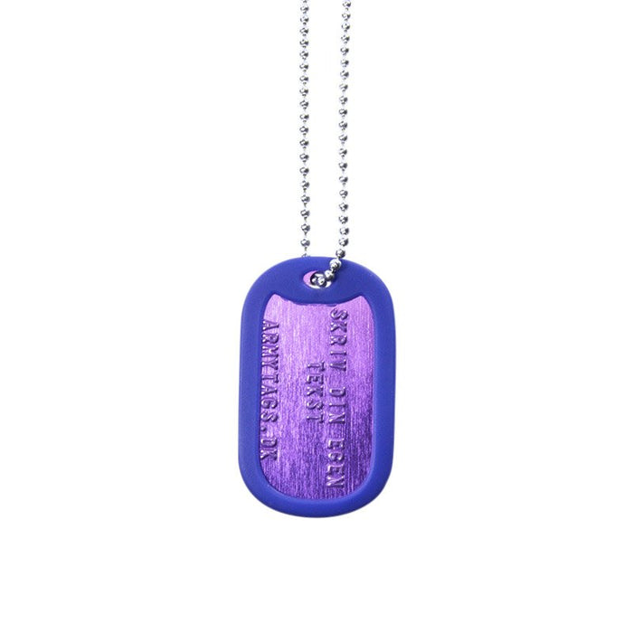 Purple Dog Tag, 1 pc