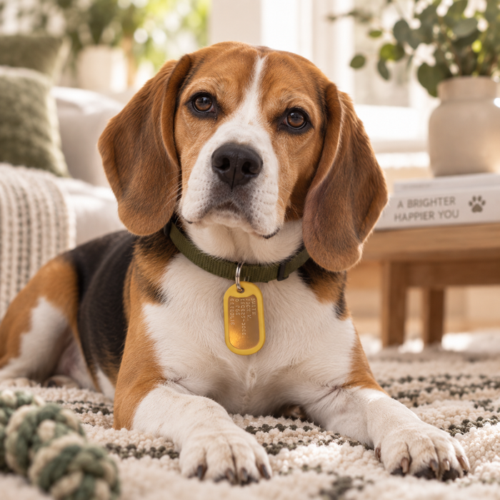 Yellow Dog Tag