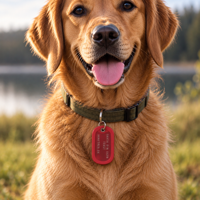 Red Dog Tag