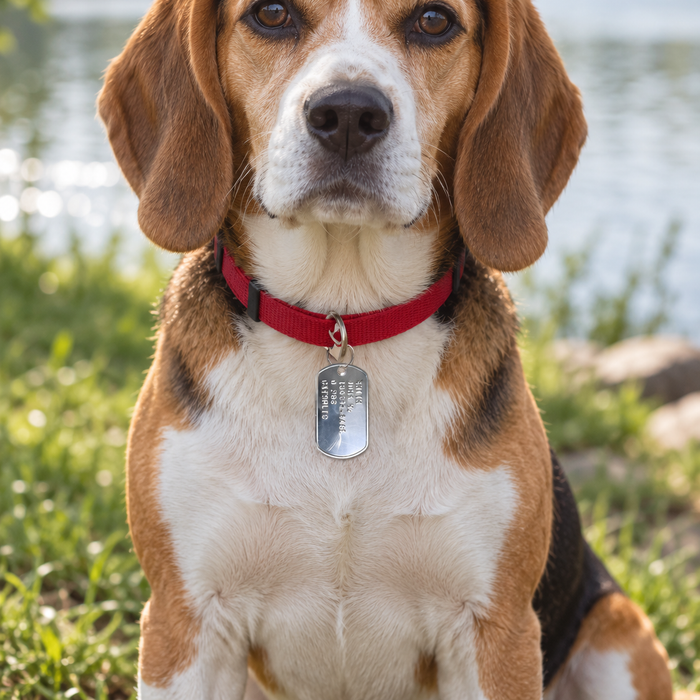 Shiny Dog Tags