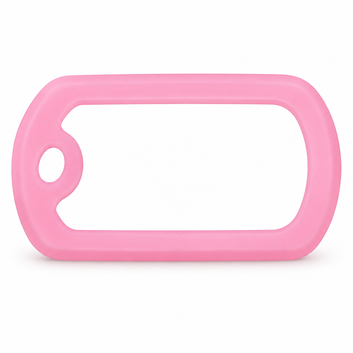 Självlysande rosa ljuddämpare