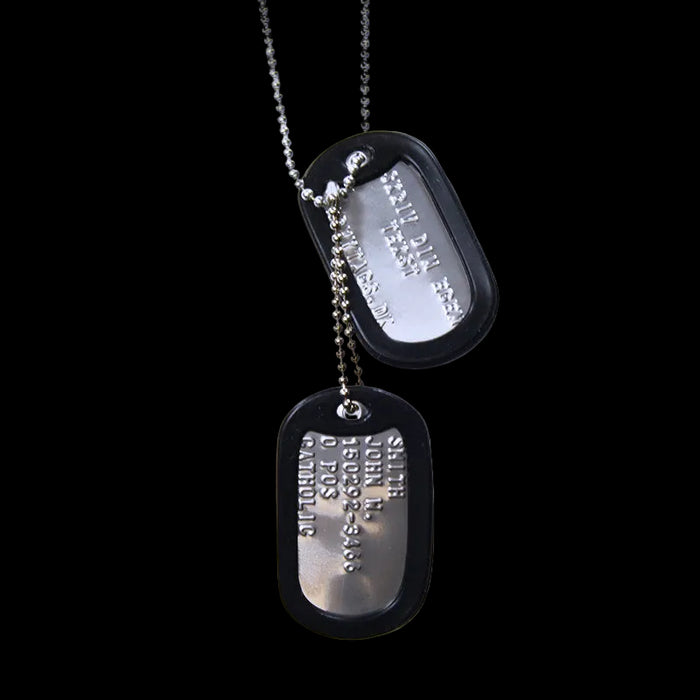 US Army Dog Tag set